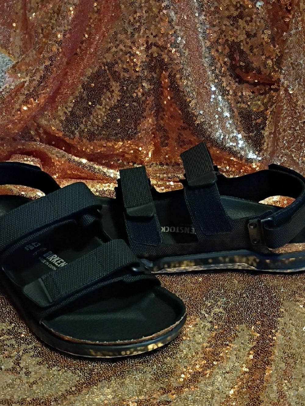Birkenstock Tatacoa Black Men’s Triple-Strap Sport Sandals